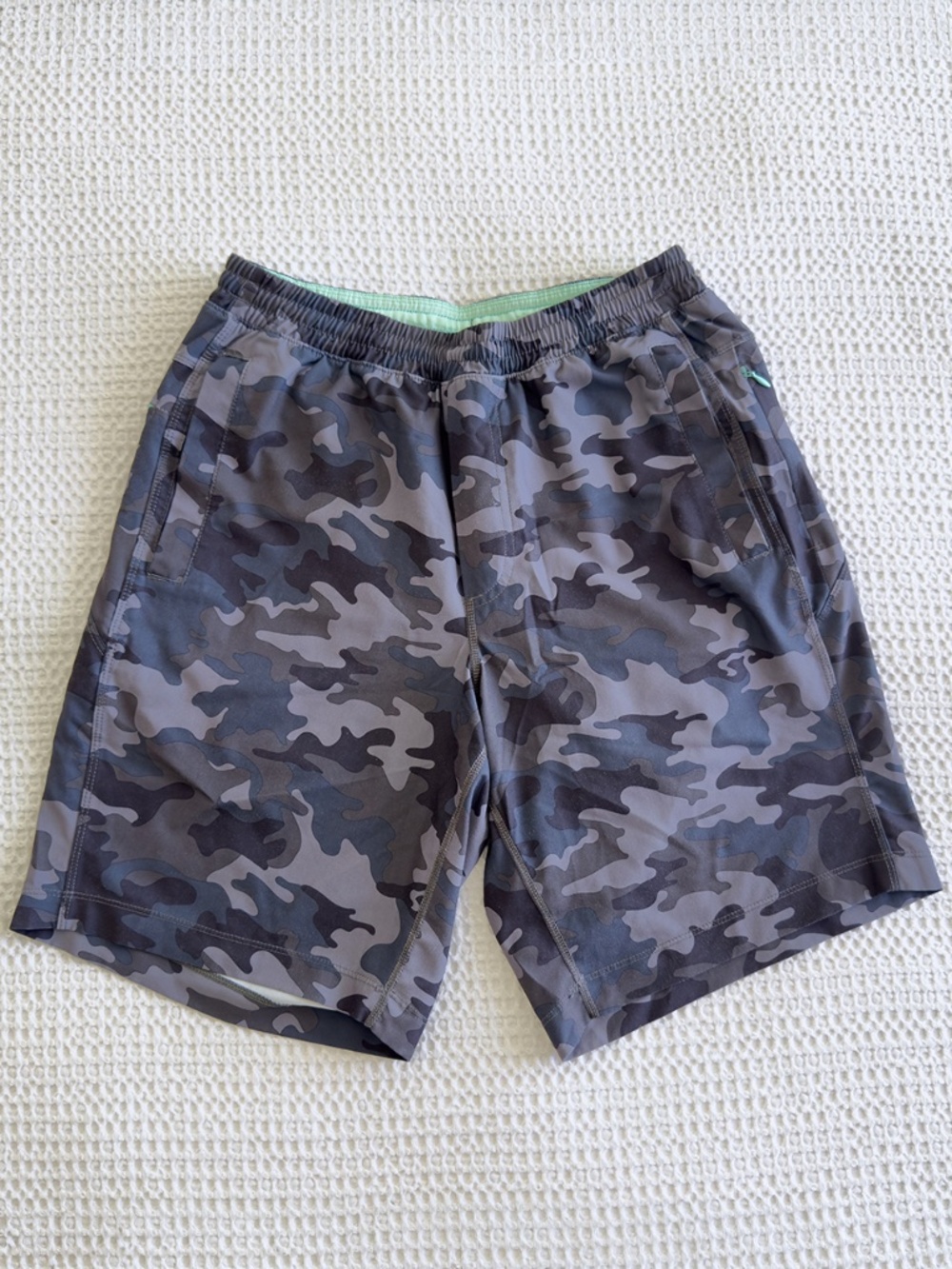 Birddogs 'Zero Dark Thirty' Lined Shorts Grey Camo Men's Size Medium